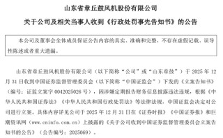 财务造假！002598将被ST