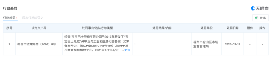 获利3元，罚款30万！宝宝巴士因“三女侍一夫	”被处罚	，还有离谱操作？  第3张