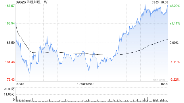 哔哩哔哩遭摩根大通增持约35.43万股 每股作价约210.8港元  第1张