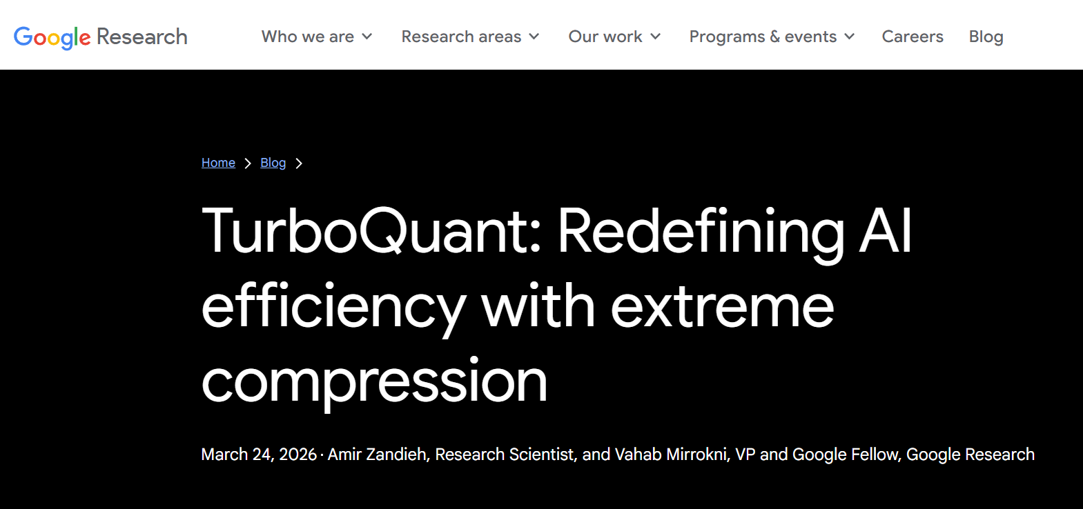 谷歌突破性算法震惊硅谷 华尔街激辩:内存需求要降温了? 第1张 谷歌突破性算法震惊硅谷 华尔街激辩:内存需求要降温了? 第1张