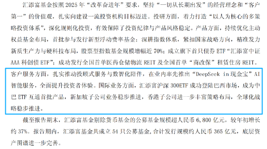非货规模大增37%、净利反跌8.14%！汇添富2025年营收56.58亿元，净利14.21亿元  第5张