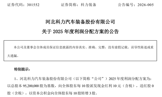 301552，拟10派10元转3股！多只A股	，公布分红方案  第1张