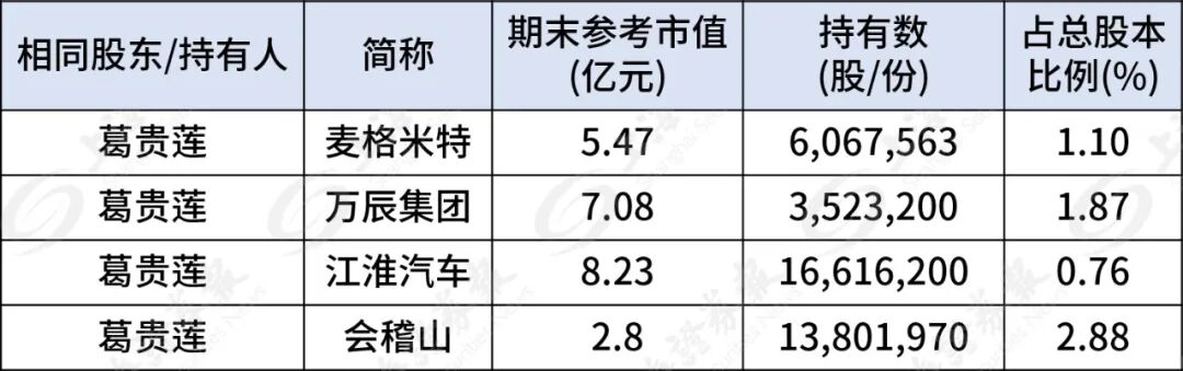 葛卫东家族，190亿持仓曝光  第3张